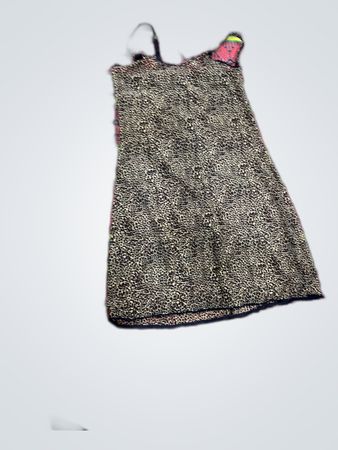 Brown Leopard Print Dress