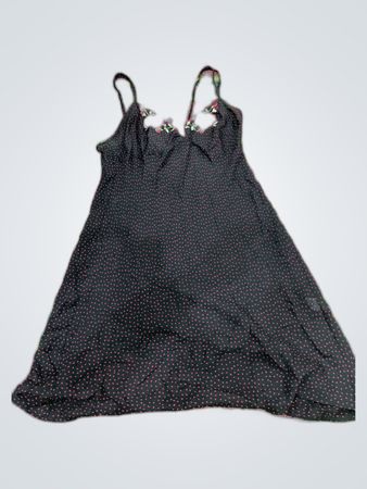 BHLDN Black Polka Dot Dress