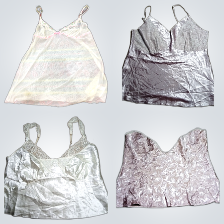 Y2K Lace Trim Camisoles