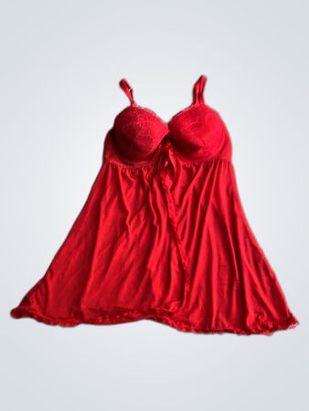 Red Lace Chemise