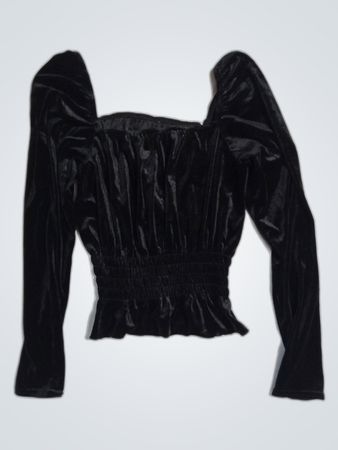 Black Velvet Top