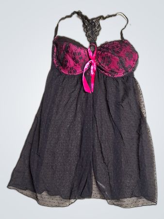 Lace Trimmed Chemise