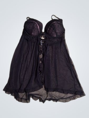 Victoria's Secret Black Chemise