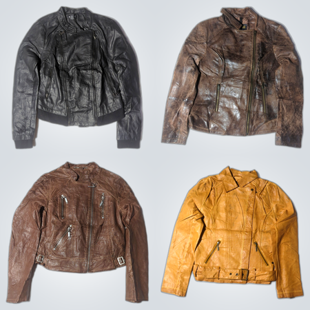 Leather Jacket Bundle: Disney, Wild Fable, BONOBO & More 7-Piece Set