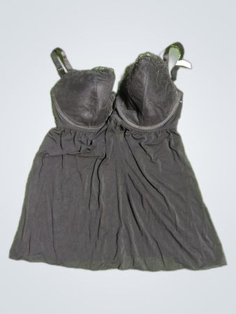 Black Curvy Bra