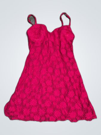 La Senza Red Lace Mini Dress