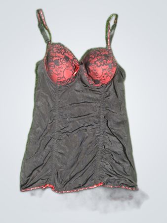 Playtex Black Lace Slip Dress