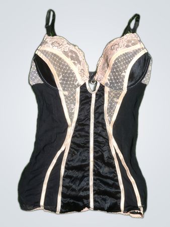 Black Lace Corset