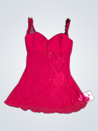 Red Lingerie Top