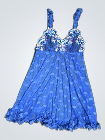 Blue Lace Chemise