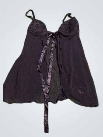 Black Lingerie Chemise