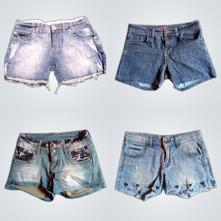 Y2K Denim Shorts Bundle