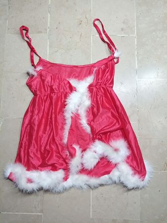 Pink Santa Nightgown