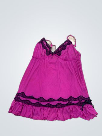Seven 'til Midnight Pink Lace Slip Dress