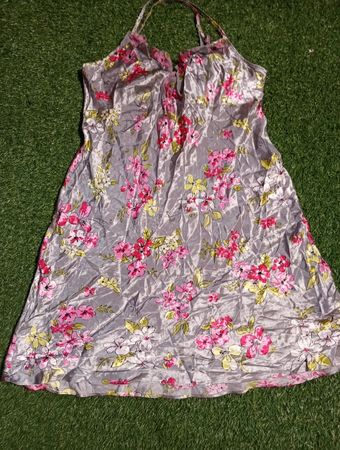 Floral Halter Neck Dress