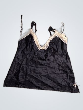 Black Lace Trim Camisole