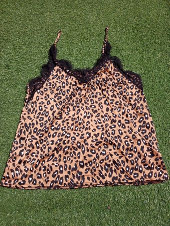 Leopard Print Cami Top
