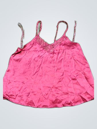 ASOS DESIGN Lace Trim Satin Camisole Top