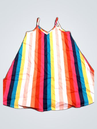 Multicolor Stripe Dress