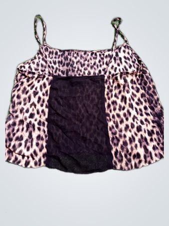 Topshop Leopard Print Top