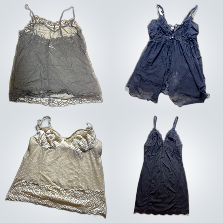 Lace & Silk Camisole Bundle: BHLDN, La Senza, Victoria's Secret & More
