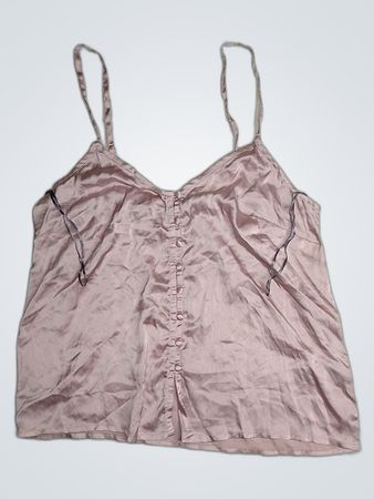Secret Possessions Pink Satin Camisole