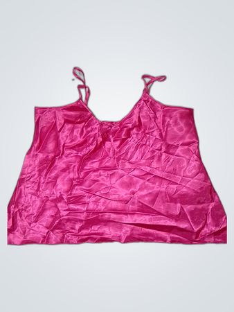 Pink Satin Top