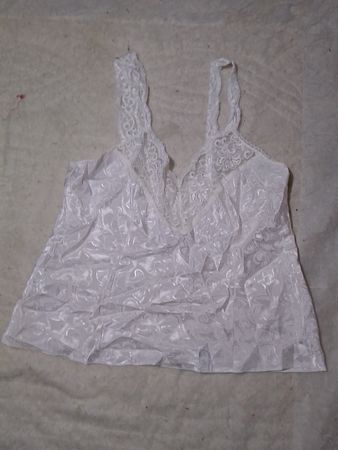 White Lace Bra