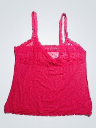 Pink Lace Camisole