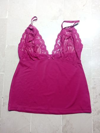 Ann Summers Pink Lace Camisole