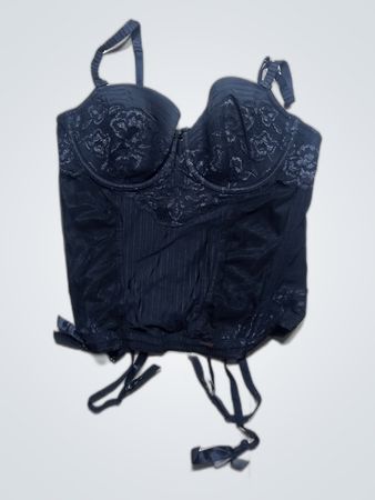 Black Lace Corset Top