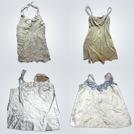 Lace & Silk Camisole Bundle - Peachouse, BHLDN, River Island & More