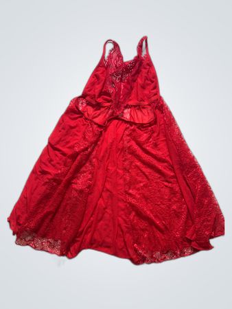 Very Sexy Red Lace Dress