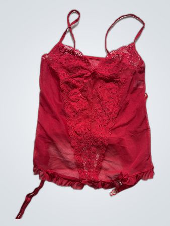 moongirl Red Lace Camisole