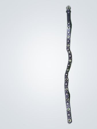 Leather Belt with Metal Studs