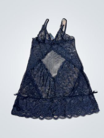 Black Lace Chemise