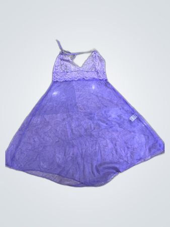 Purple Mesh Dress