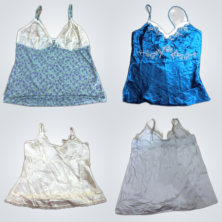 Luxury Camisole Bundle - NEXT, Laura Ashley, BHLDN & More Lace Silk Tops