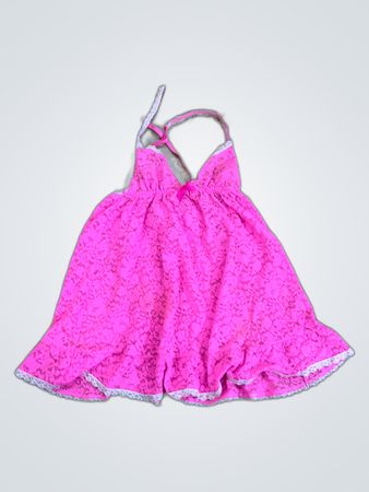 Pink Lace Dress