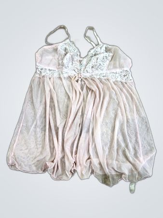 Pink Lace Chemise