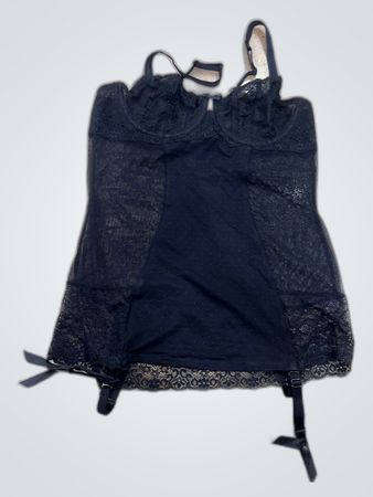 Black Lace Bra