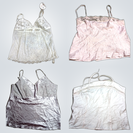 Y2K Lace Trim Camisoles