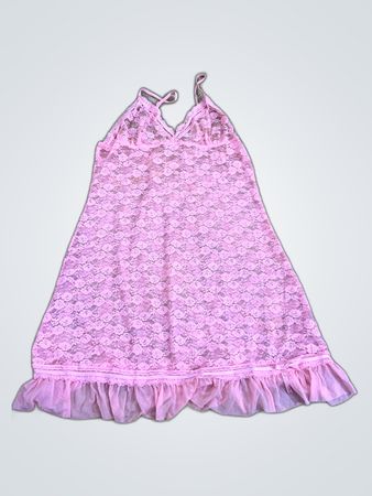 Pink Lace Dress