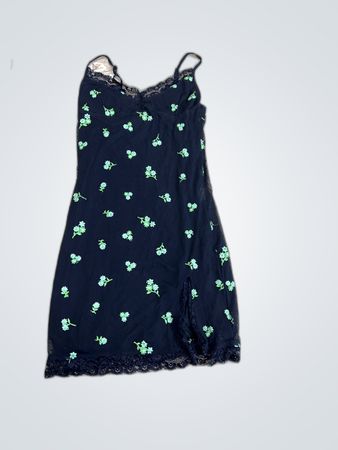 MOTEL Black Floral Dress
