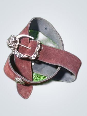 Brown Leather Belt