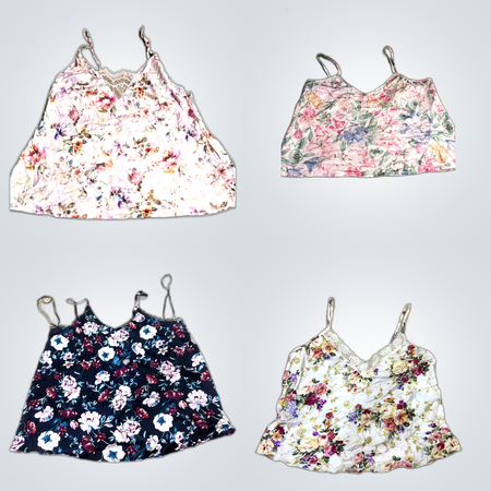 Y2K Floral Camisoles Bundle
