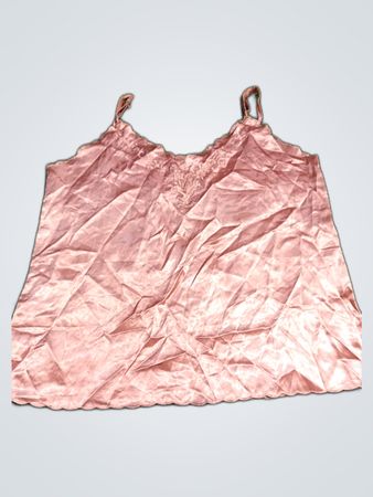 Pink Satin Cami