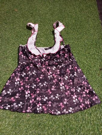 Scott Floral Ruffle Mini Dress