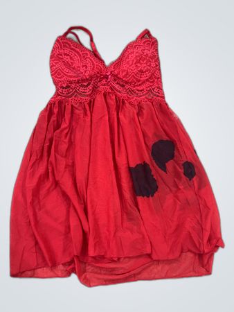 Victoria's Secret Red Chemise