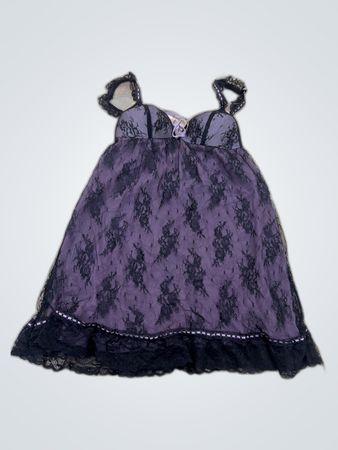 Purple Lace Chemise
